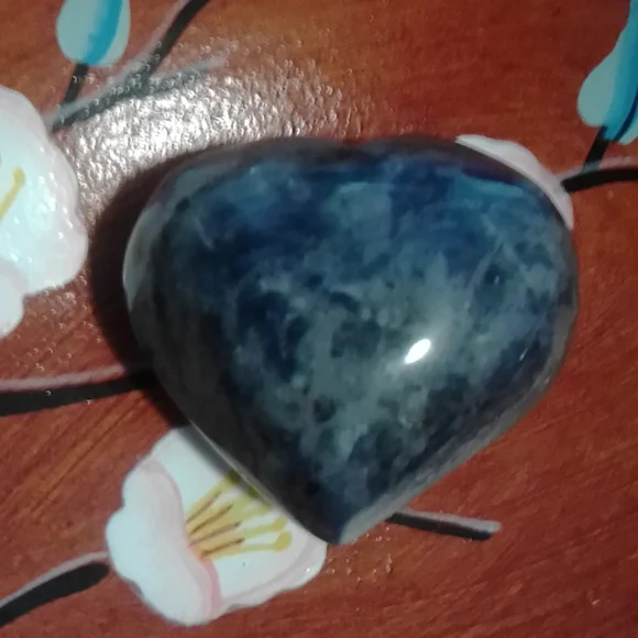 Indonesian Jasper heart - Picture 2 of 2